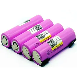 Акумулятор високострумовий LiitoKala Li-ion 18650 3000mAh 3,7V (INR18650-30Q) 20A Бузковий - мініатюра 4