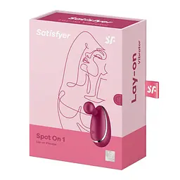 Вібратор для зовнішньої стимуляції Satisfyer Spot On 1 Berry, гнучкий відросток - мініатюра 5