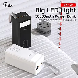 Універсальна зарядна батарея Konfulon Joko J10 50000mAh з 5 портами 22,5W - мініатюра 6