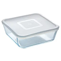 Форма для запікання Pyrex Cook&Freez з кришкою 20х20х7 см 2 л (219P001/7644)