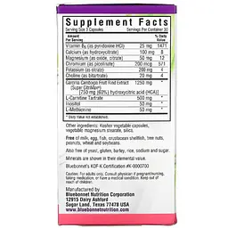 Комплекс для контролю ваги Bluebonnet Nutrition Skinny Garcinia Weight Management Formula 90 рослинних капсул - мініатюра 3