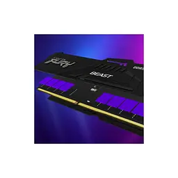Модуль пам'яті для комп'ютера DDR5 128GB (2x64GB) 5600 MHz Beast RGB Kingston Fury (ex.HyperX) (KF556C40BBAK2-128) - мініатюра 10