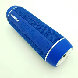 Бездротова акумуляторна колонка Bluetooth акустика з ліхтарем та кріпленням на кермо Hopestar P11 синій - мініатюра 2