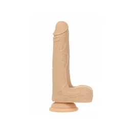 Фалоімітатор з вібрацією на присосці Addiction Naked The Freak 7.5 Rotating Thrusting Vibrating Dong, 19х2.5 см
