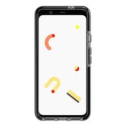 Протиударний чохол з антимікробним покриттям Tech21 Evo Check для Google Pixel 4 Smokey Black - мініатюра 8