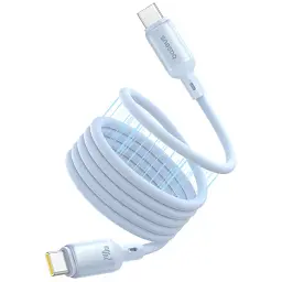 Кабель Baseus PicoGo Magnetic Liquid Silicone Cable Type-C to Type-C 240W 1m P10376800311-00 Blue - мініатюра 3