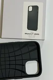 Оригінальний протиударний чохол Spigen Liquid Air Armor для iPhone 15 Plus/14 Plus Abyss Green ACS06652 - мініатюра 9