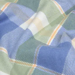 Простирадло на резинці фланель 80х160 OCEAN TARTAN COSAS (4822052499276) - мініатюра 5