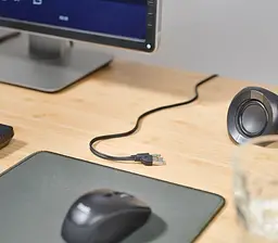 Акустична система Polo Compact 2.0 USB/AUX чорний Trust teh0013357 - мініатюра 5