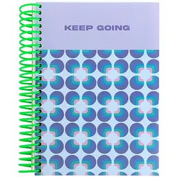 Блокнот Axent Keep going А5 120 аркушів клітинка (8405-16-A)