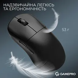Мишка GamePro Asgard Loki Wireless/USB Black (GM022B) - мініатюра 7