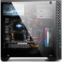 Корпус Golden Field M8B Black 500W (M8B) - мініатюра 3