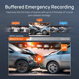 Автомобільний відеореєстратор 70mai Dash Cam 4K A810S [168012] - мініатюра 12