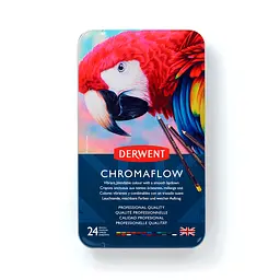 Кольорові олівці Colour Chromaflow 24 шт. Derwent (5028252616133) - мініатюра 2