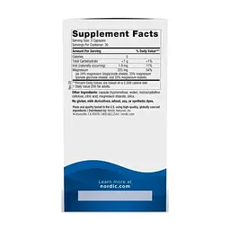 Витаминно-минеральный комплекс Nordic Naturals Комплекс магния, 225 мг, Magnesium Complex, 90 капсул (768990015335) - миниатюра 2