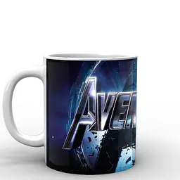 Кухоль GeekLand Avengers Месники лого AG.02.017 330 мл білий - мініатюра 2