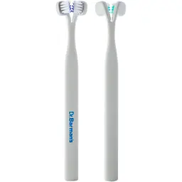 Зубна щітка Dr. Barman's Superbrush спеціальна 2 середня біла - мініатюра 3