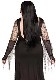 Костюм Мортіші Аддамс Leg Avenue Sexy Spooky Morticia 3X–4X - мініатюра 2