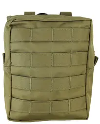 Підсумок Kombat UK Large Molle Utility Pouch Койот (1000-kb-lmup-coy) - мініатюра 2