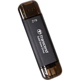 Зовнішній SSD накопичувач Transcend ESD310C 2TB Black (TS2TESD310C) [131749] - мініатюра 2