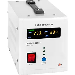 Джерело безперебійного живлення [ДБЖ] LogicPower UPS В500 + LiFePO4 410Wh [37437] [126877]