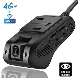 Автомобільний відеореєстратор з 4G + WIFI + GPS Jimi JC400P Aivision Cam з online передачею відео через інтернет (вдосконалена версія) (100498) - мініатюра 2