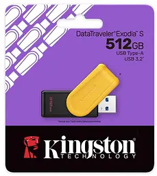 Флеш накопичувач Kingston 512GB USB 3.2 Type-A Gen1 DT Exodia S (DTXS/512GB) DTXS/512GB - мініатюра 3