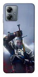 TPU чохол Demsky The witcher gerald для Motorola Moto G14