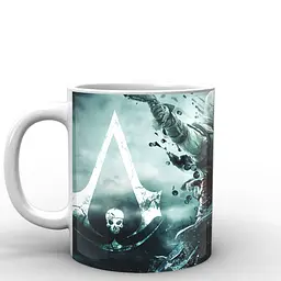 Кухоль GeekLand Assassins Creed корабель AC.02.24 330 мл білий - мініатюра 2