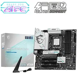 Материнська плата MSI B860M GAMING PLUS WIFI (B860M GAMING PLUS WIFI) (Socket 1851, Intel B860, Micro-ATX) - мініатюра 5