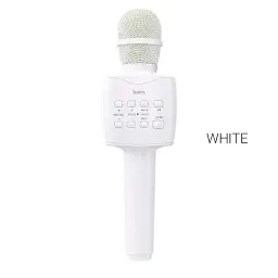 Портативна колонка-мікрофон HOCO BK5 Cantando 5W White 6931474742292 - мініатюра 3