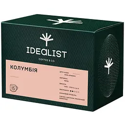Дріп кава Idealist Coffee & Co. Colombia 180 г (15 шт. х 12 г)