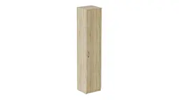 Пенал Анжело Ferrum-decor на 5 полиць із дверима 1900x400x380 ДСП Дуб Сонома 16 мм (FRD-104908) - мініатюра 2
