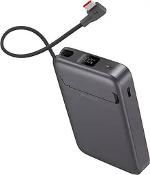 Портативний акумулятор Proove OverPower Magnetic Qi2 35W 10000mAh gray (PBOP35012105) - мініатюра 2