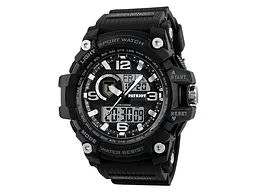 Чоловічий наручний годинник 012BKTRO ТРО Чорні + Коробка. Patriot acs0031000 - мініатюра 3