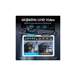Концентратор Vention USB-C 6-in-1 HDMI + 2xUSB 3.0 + RJ45 + PD 100W (TGNHB) - мініатюра 5