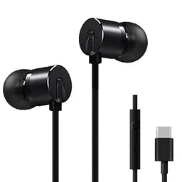 Навушники з мікрофоном OnePlus Type-C Bullets Earphones Black