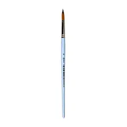 Пензель Синтетика кругла широка 6604RS №10, коротка ручка, 6604RS10, 99IDEAS