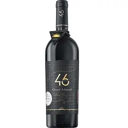 Вино 46 Parallel Grand Admiral Cabernet Sauvignon марочне сортове 2019 червоне сухе 0.75 л 13.5% (4820233641186)