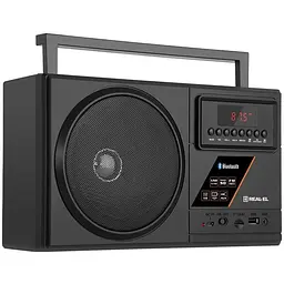 Радіоприймач Real-El X-700 Black (EL121800001) - мініатюра 6