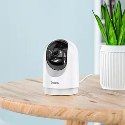 IP-камера відеоспостереження Hoco D1 Indoor PTZ HD Camera White - мініатюра 6
