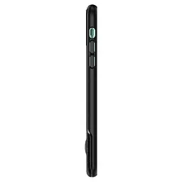 Чохол прозорий протиударний із підставкою Spigen Slim Armor Essential S Ultra Hybrid 076CS27085 для iPhone 11 (6.1") Black - мініатюра 4