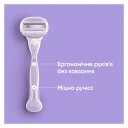 Станок для гоління жіночий (бритва) Venus ComfortGlide Breeze з 4 змінними картриджами - мініатюра 8