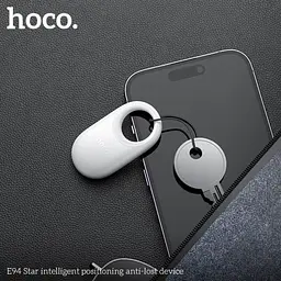 Брелок-антивтрата Hoco E94 Star intelligent positioning anti-lost device синій 6942007645096 - мініатюра 2