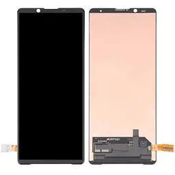 Дисплей Sony Xperia 1 II XQ-AT51 /AT52 чорний, OLED, PRC переклеєне скло