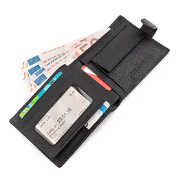 Чоловічий шкіряний гаманець (ST137) ST Leather 12,5х10х3 см acs0015185 - мініатюра 3