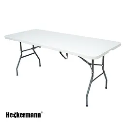 Стіл складаний переносний Heckermann 240x75x74 см White (Z240) - мініатюра 4