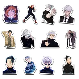 Стікерпак GeekLand Jujutsu Kaisen 45 штук (SP JK 01) - мініатюра 3
