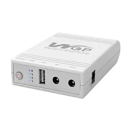 Джерело безперебійного живлення Mini UPS WGP UPS103A White 10400mAh 5V/9V/12V, Li-ion 4*2.6Ah, для роутера та оптичного терміналу (42-00256) - мініатюра 7