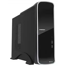 Корпус GameMax ST-610G чорний, 300 Вт, Micro ATX / Mini ITX, 2xUSB 2.0, 1x80 мм
